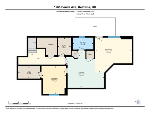BasementFloor1265PondsAve,Kelowna